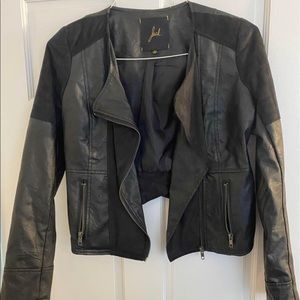 Faux Leather Jacket